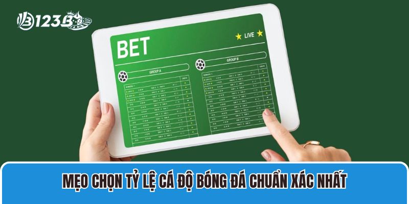 Mẹo chọn Tỷ lệ cá độ bóng đá chuẩn xác nhất