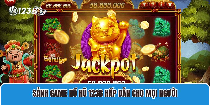 Sảnh game nổ hũ 123B hấp dẫn cho mọi người