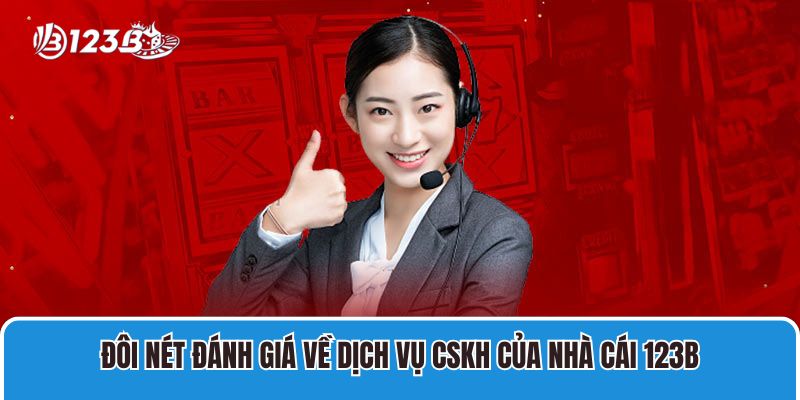 Đôi nét đánh giá về dịch vụ cskh của nhà cái 123B