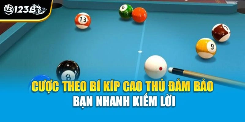 Cược theo bí kíp cao thủ đảm bảo bạn nhanh kiếm lời